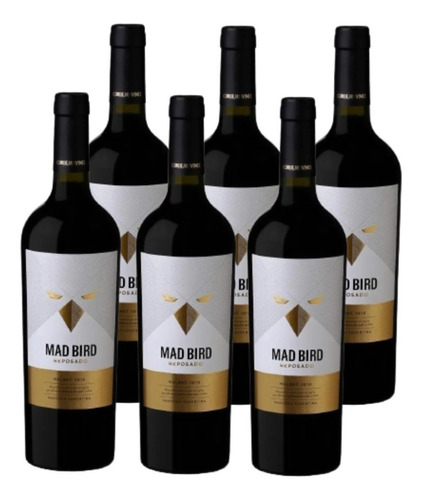 Vino Mad Bird Ancellota Reposado Caja 6x750ml