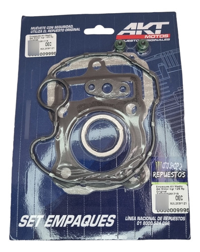 Empaques Kit Medio Akt Motor Cgr 125 Original