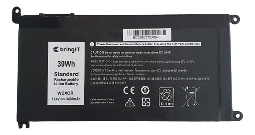 Bateria Para Notebook Dell Inspiron 15 5567 Dell 14 7000 Preto
