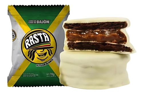 Alfajor Rasta - Delicioso Y Suave, Por 18 Unidades