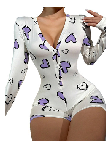 Pijama Corto Diseño Corazones * Get Wild