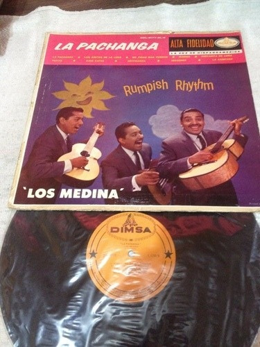 Los Medina Trio La Pachanga Disco De Vinil Original 