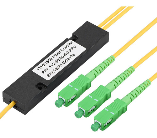 Hs Sc Apc - Separador Óptico De Fibra Óptica (1 X 2 Plc)
