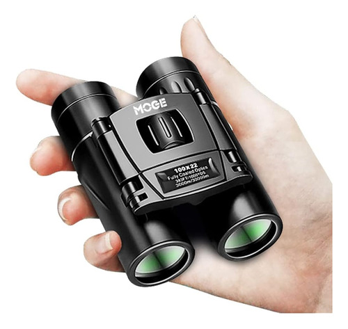 100x22 Mini Binoculares Compactos Para Niños Y Adultos, Bino