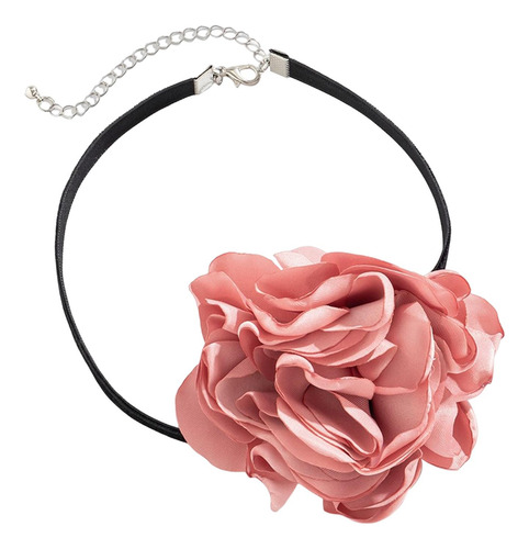 Gargantilla De Flores, Collar De Flores Para Mujer, Rosa