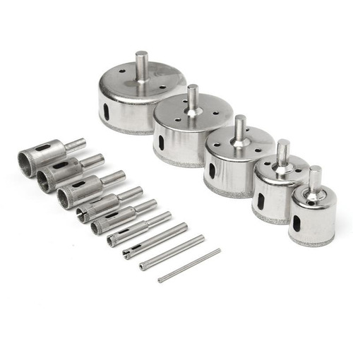 Imagen 2 de 6 de Mecha Diamantada 75mm Vidrio Cerámica Mármol Porcelanato