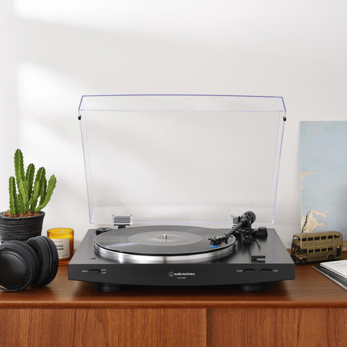 Tocadiscos Bluetooth Audio Technica At-lp3xbt-bk Automático
