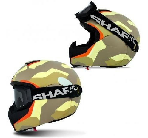 Capacete Shark Vancore Wipeout Mat Eao - Só 56