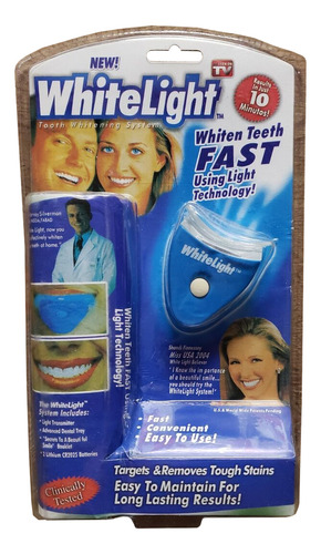 White Light Blanqueador De Dientes 10 Minutos Lámpara Led