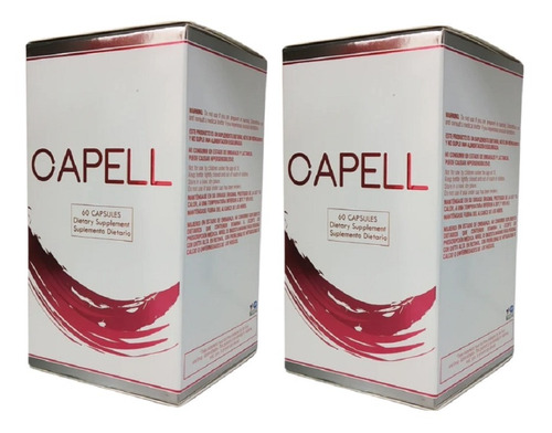 2 Capell X 60cap Salud Capilar - Unidad a $962