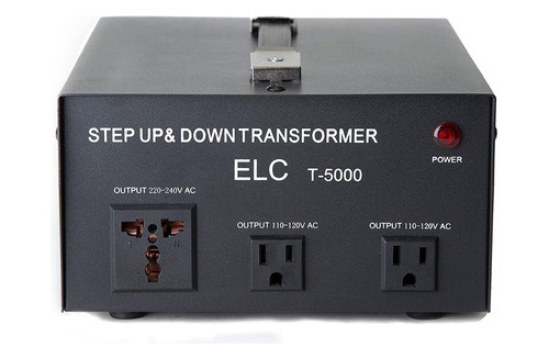 Convertidor De Voltaje Convertidor Elc Ac 110v - 220v 5000w