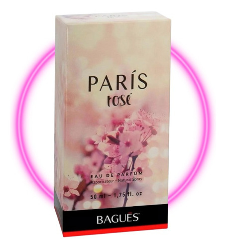 Fragancia Bagues Paris Rose Eau De Parfum Pour Femme