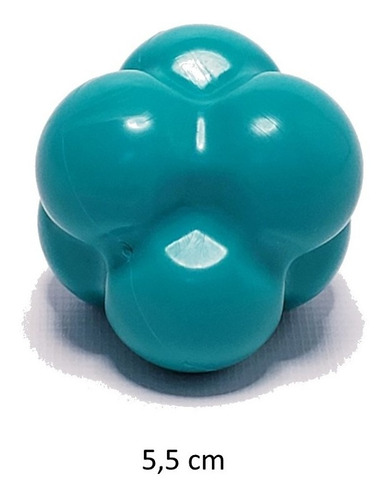 Imagem 5 de 6 de Brinquedo Bolinhas Cães Átomo Tpu Médio Verde Água Pet Games
