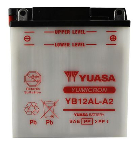 Bateria Yuasa Yb12al-a2 Taiwan