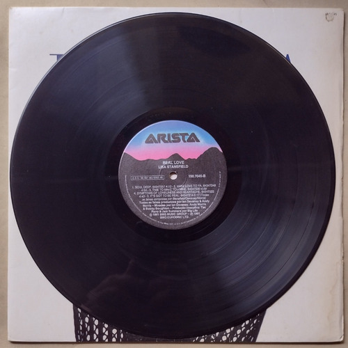 Lp Lisa Stansfield Real Love 1991 Com Encarte Vinil (Usado)