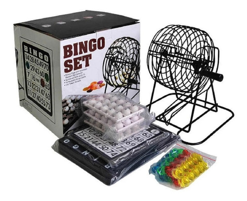 Bingo Lotto Juego De Mesa Juego De Bingo +cartones 