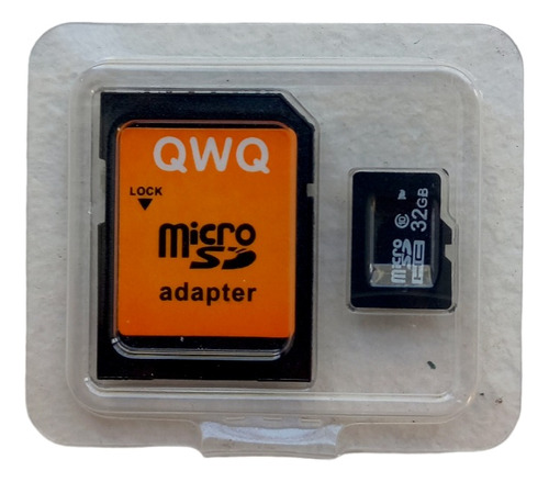 Tarjeta Micro Sd Hc 32gb Con Adaptador Clase 10