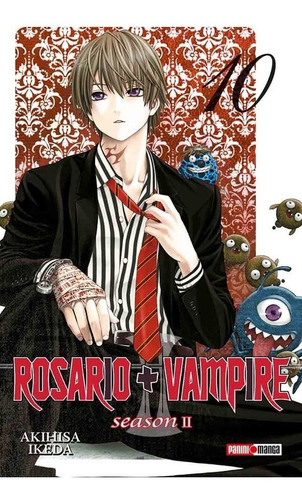 Rosario Vampire Second Season N.10 Manga Panini (temporada 2