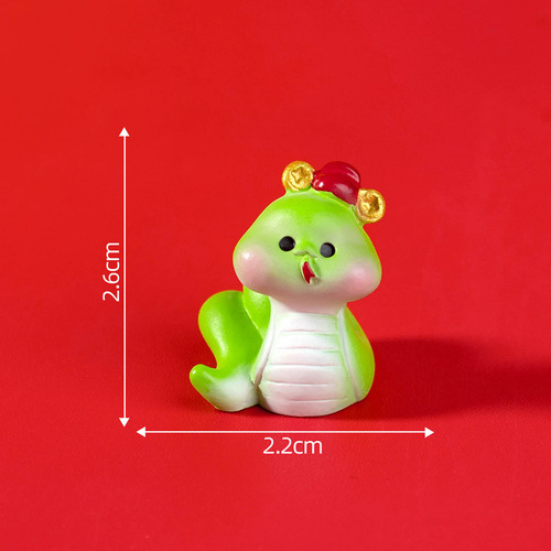 Djzh Sroje Figura De Serpiente En Miniatura De Resina De E