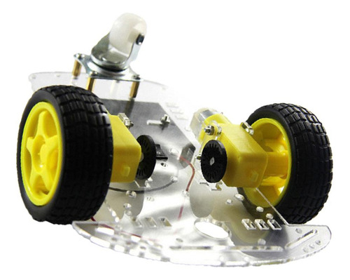 2wd Diy Rc Robot Inteligente Coche Chasis Codificador Tt