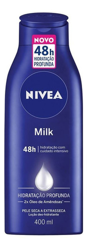 Loção Hidratante Milk Pele Seca A Extrasseca 400ml Nivea