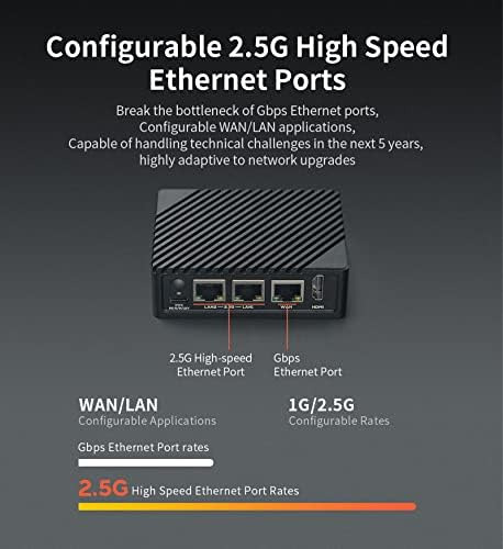 Friendlyelec Nanopi R5s Mini Router Openwrt Con Tres Puertos