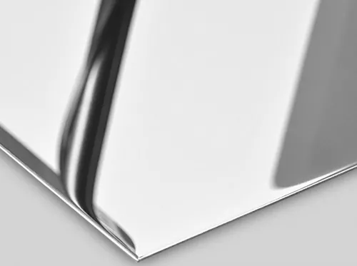 Chapa de acero inoxidable grosor 3 mm, dimensión 500x500 mm