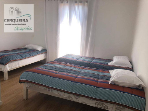 Casa Para Alugar, 420 M² Por R$ 3.500,00/dia - Acapulco - Guarujá/sp - Ca0577
