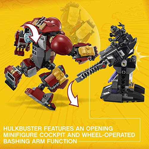 Kit De Construcción Lego Marvel Avengers Infinity War Hulkbu