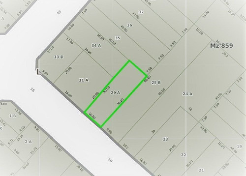 Imagen 1 de 8 de 16 E/45 Y 46 - Lote 10 X 30 Mts (u/c2) -baum Propiedades