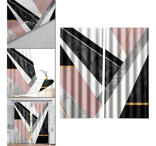 Cortinas De Ducha Bañeras Cortina De Ducha Negro Rosa