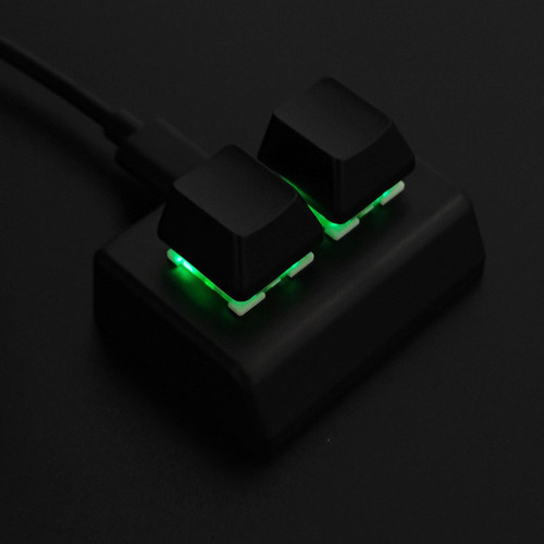 Copiar Y Pegar 2 Teclas Teclado Red Axis Usb Mini Negro