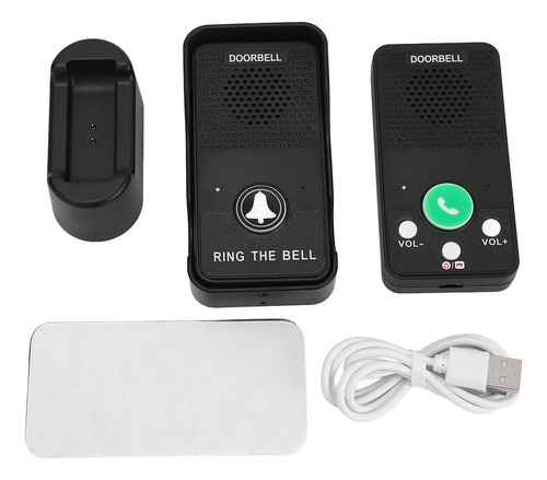 Timbre Electrónico Inalámbrico Intercom, Alcance De 1000 Pie