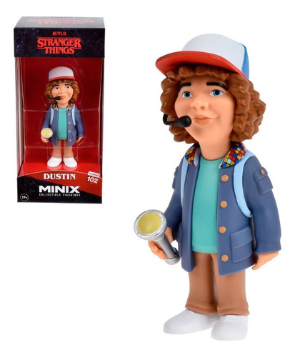 Dustin Coleccionable Serie Stranger Things 12 Cm Minimix