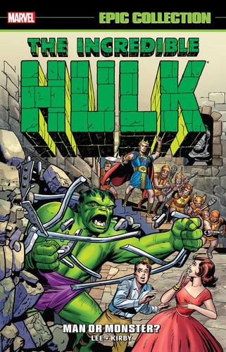 Incredible Hulk Epic Collection: Man or Monster?, de Lee, Stan. Editorial Marvel, tapa blanda en inglés, 2021