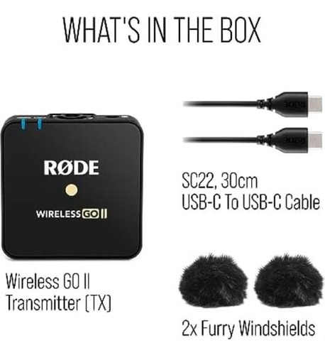 Red Wireless Go Ii Tx Transmisor Inalámbrico Ultracompacto