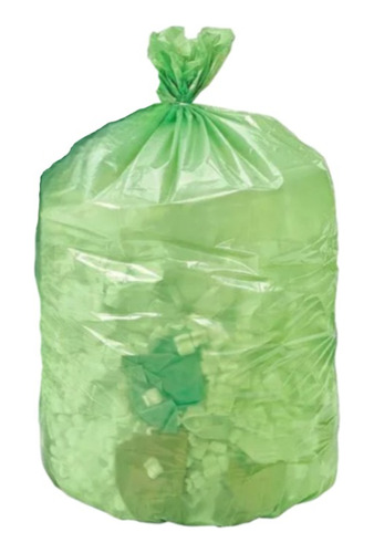 Bolsa Residuo Basura Reciclable Reforzada Biodegradable 100u