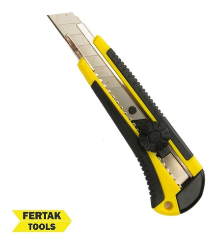 Estilete Profissional Anatômico Reforçado Com Trava 18 mm