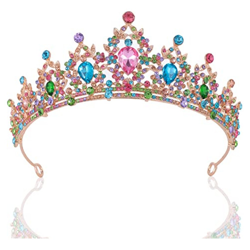 Corona De Reina Y Tiaras, Corona De Princesa Mujeres, A...