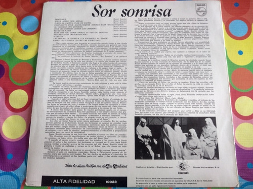 Soeur Sourire Lp Sor Sonrisa La Monjita Que Canta (Usado)