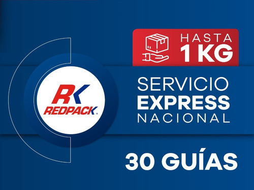 Imagen 1 de 1 de 30 Guías Prepagadas Express Hasta 1 Kg