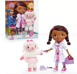 Doctora Juguetes Muñeca Con Peluche Lambie Doc Mcstuffins