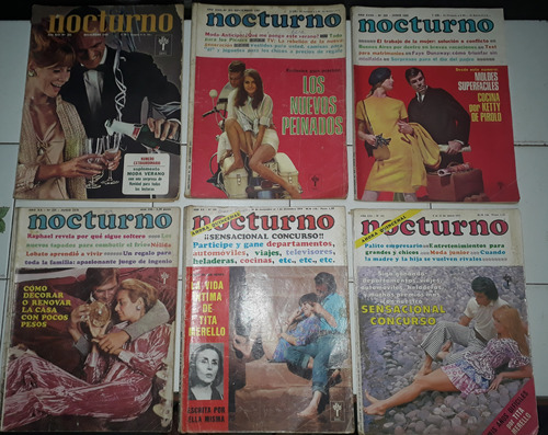 Revistas Nocturno Lote Leer!