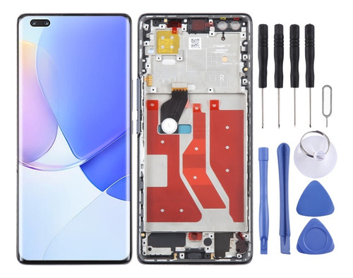 Tela Lcd Touch Com Moldura Para Huawei Nova 9 Pro