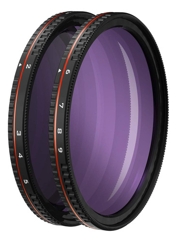 Filtro Nd Variable Con Parada Dura De Rosca De 67mm