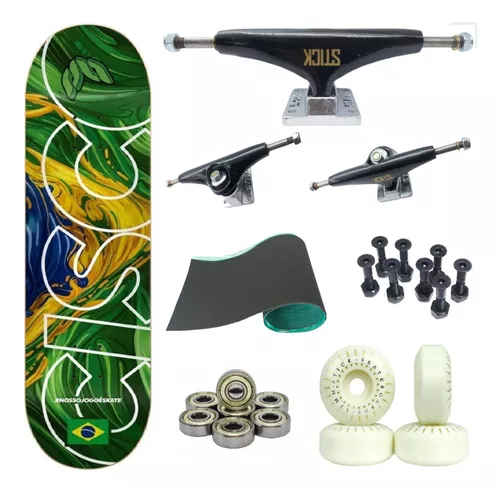 Skate Montado Anime Same Completo Truck Aluminio 129mm - Cisco Skate Shop -  Loja Online de Skate, Entregamos para todo o Brasil