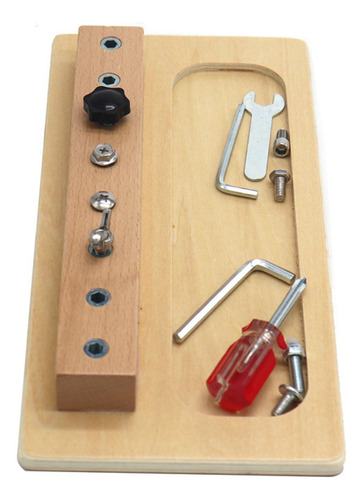 Juego De Tornillos De Madera Para Tablero Ocupado, Juguetes