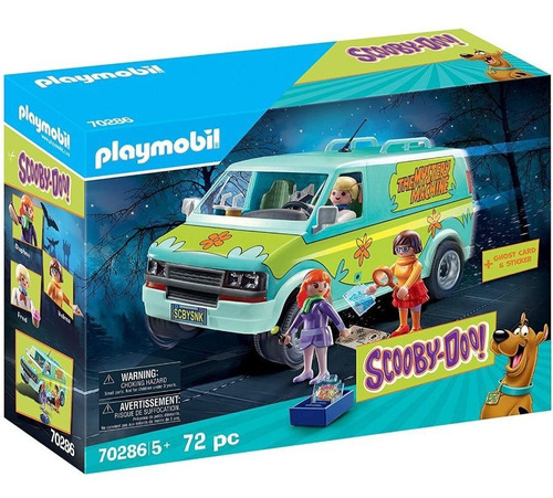 Playmobil Scooby-doo La Máquina Del Misterio 70286