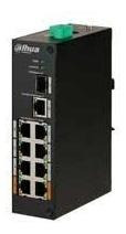 Switch Poe Dahua 8 Puertos / 1 Puerto Uplink Sfp / 1 Puerto 