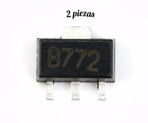 Imagen 1 de 1 de B772 Transistor Sot-89